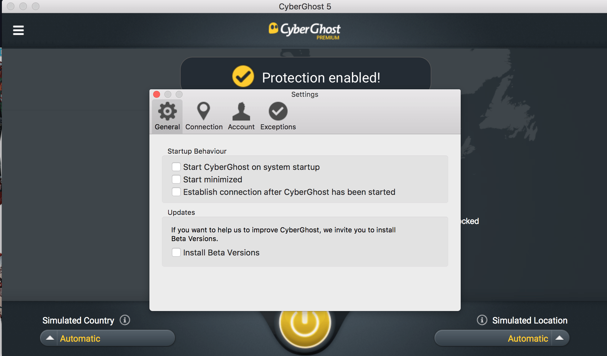 uninstall cyberghost vpn mac